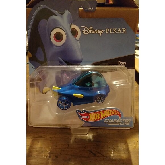 2018 Hot Wheels Disney Character Cars Series Dory BN - Picture 1 of 3